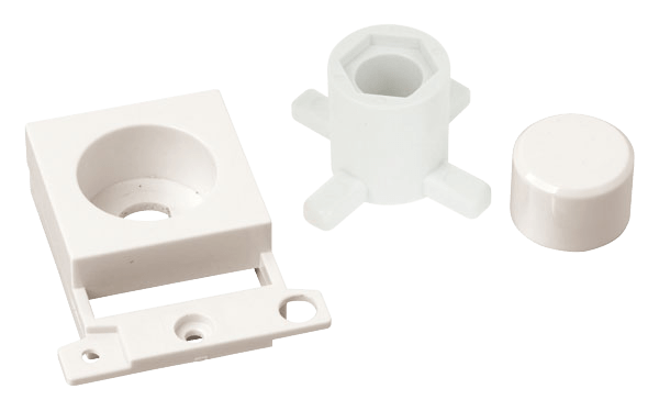 Click MiniGrid Dimmer Module Mounting Kit - Polar White – MD150PW