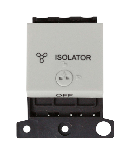 Click MiniGrid 10A 3 Pole Lockable Fan Module - Click White – MD220WH