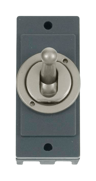 Click MiniGrid 10AX Intermediate Toggle Switch Module - Pearl Nickel – MD9125PN