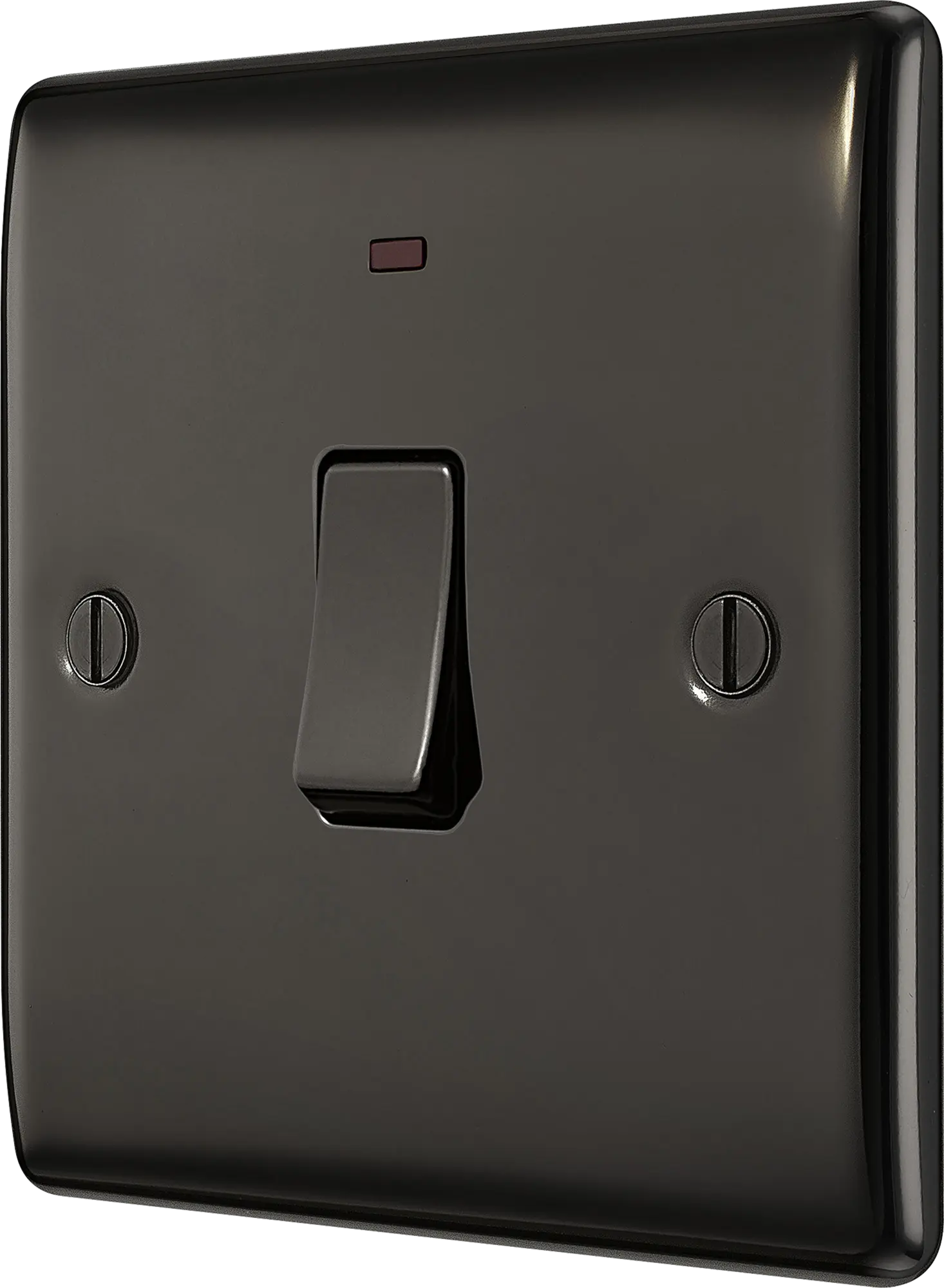 BG Nexus Metal 20A DP Switch with Neon in Black Nickel - NBN31-01 BG (British General)