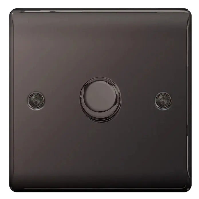 BG Nexus Black Nickel Switches and Sockets Black Inserts Full Range ACAS Electrical