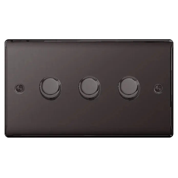 BG Nexus Black Nickel Switches and Sockets Black Inserts Full Range ACAS Electrical