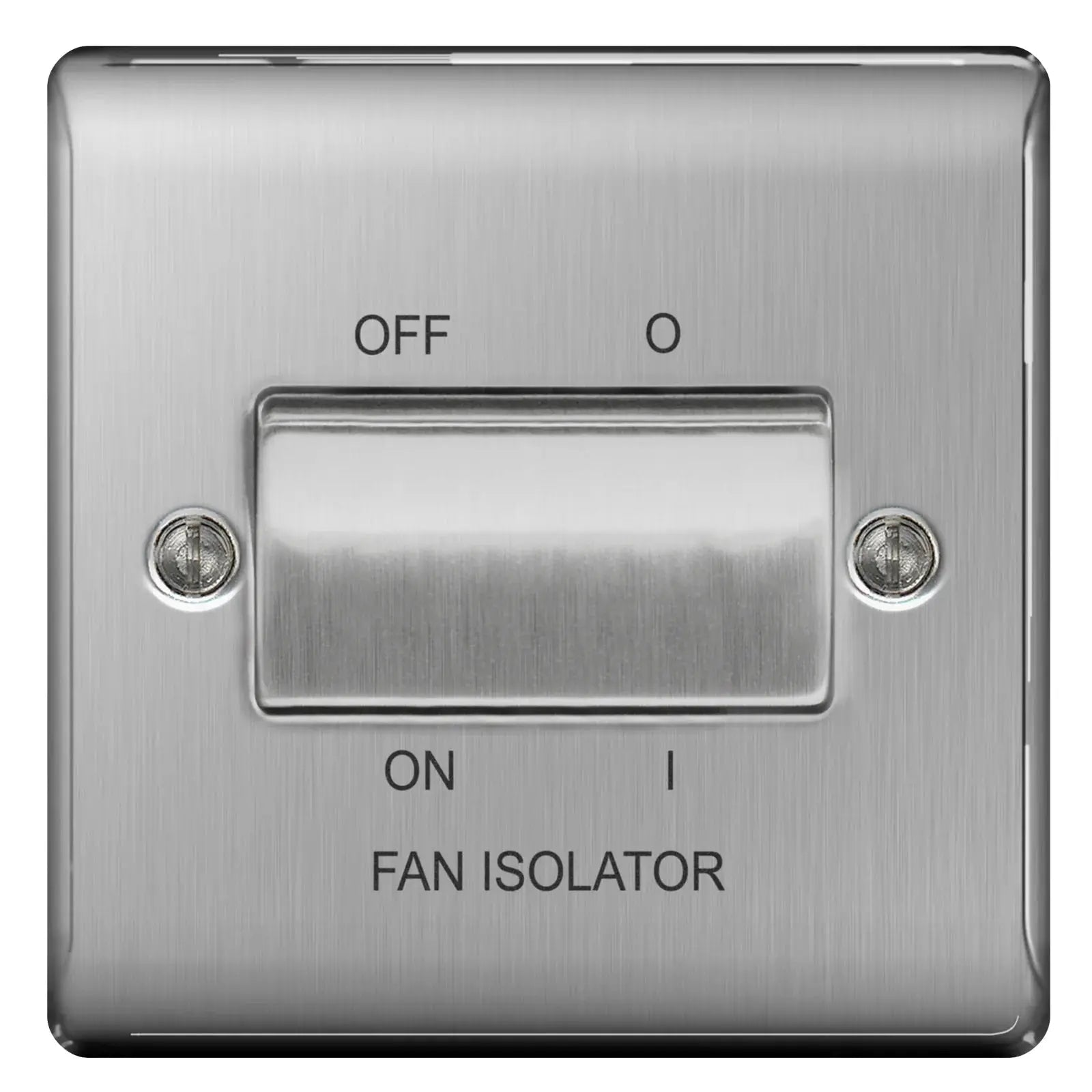 BG Nexus Brushed Steel Switches and Sockets with Grey Inserts – Full Range ACAS Electrical