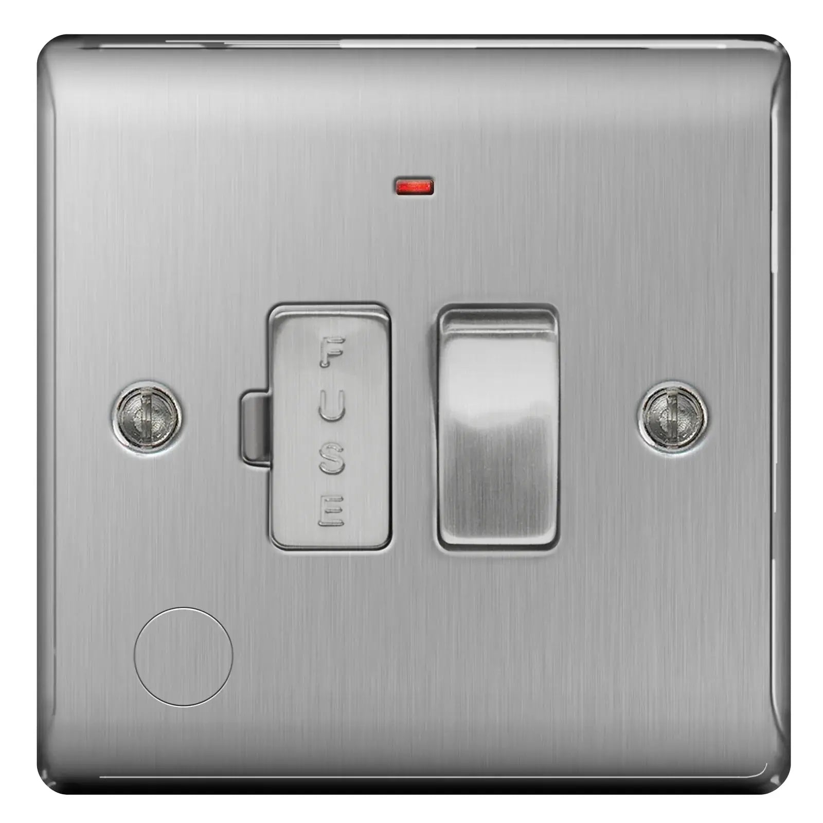 BG Nexus Brushed Steel Switches and Sockets with Black Inserts – Full Range BG Nexus