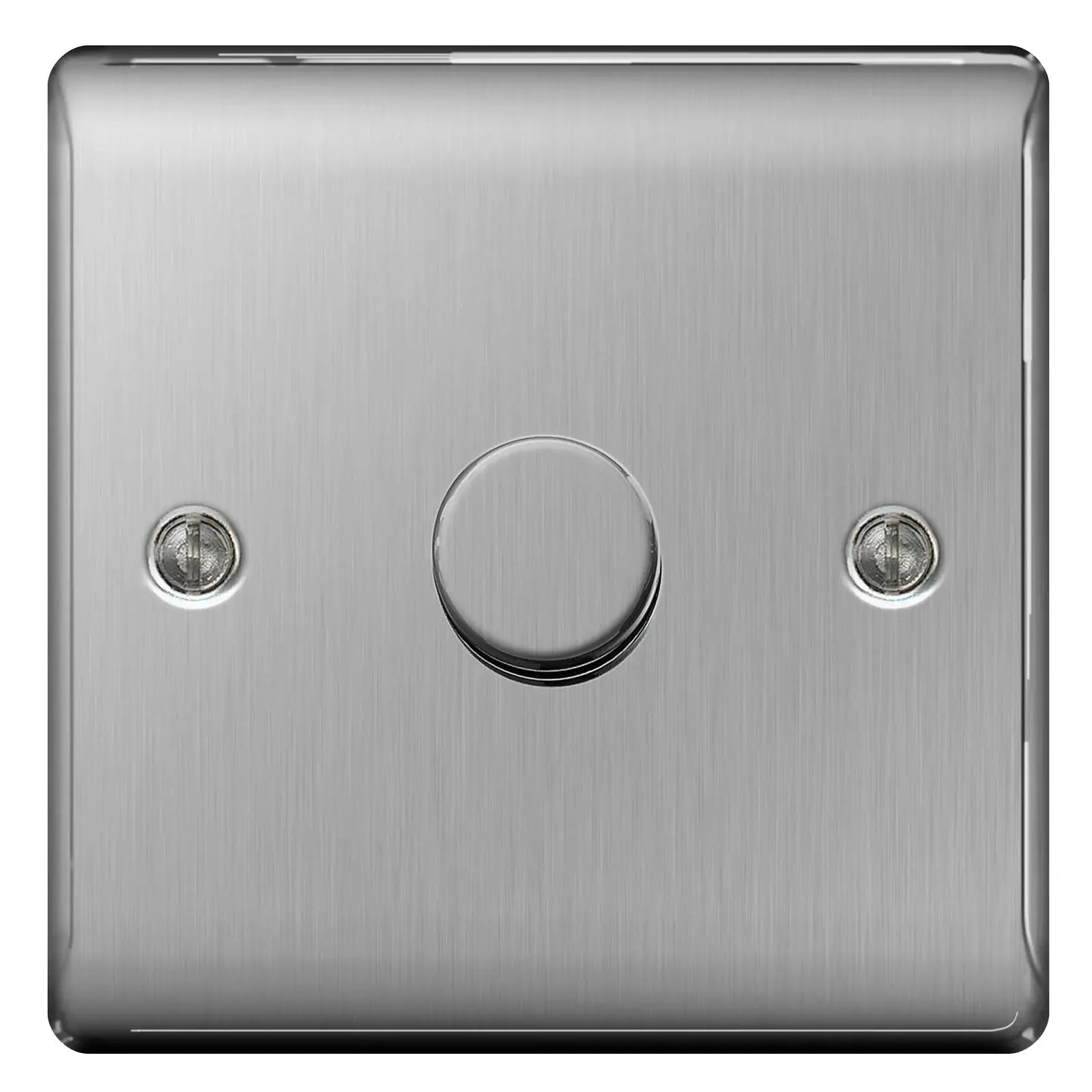 BG Nexus Brushed Steel Switches and Sockets with Black Inserts – Full Range BG Nexus