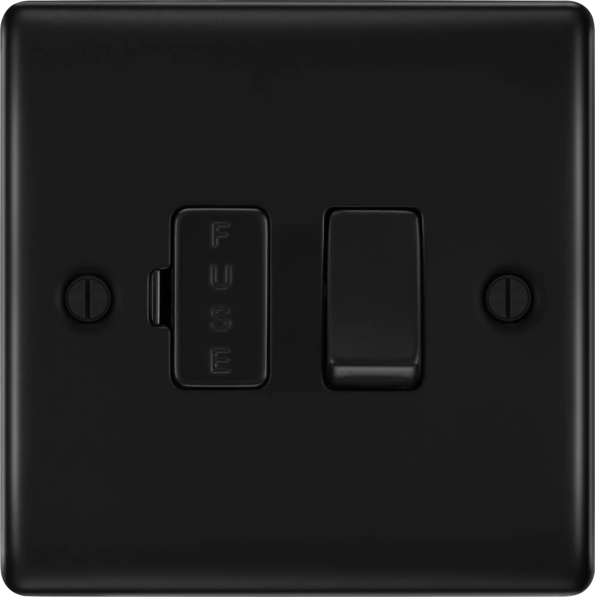 BG Nexus Metal Switched Fused Spur in Matt Black BG Nexus