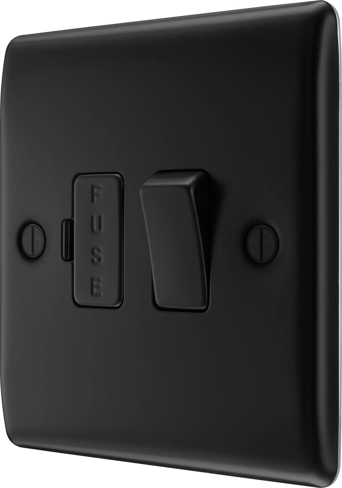 BG Nexus Metal Switched Fused Spur in Matt Black BG Nexus