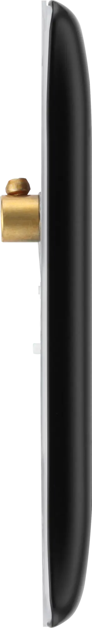 BG Nexus Metal Single Blanking Plate in Matt Black BG Nexus
