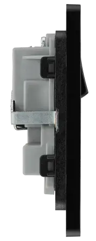 BG Evolve Matt Blue Screwless Double Socket PCDDB22B BG (British General)