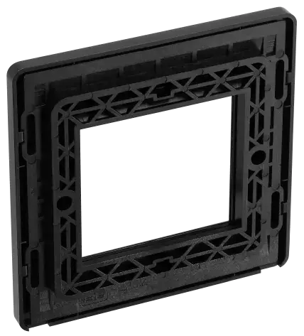 BG Evolve Matt Blue Screwless Twin Euro Module Front Plate PCDDBEMS2B BG (British General)