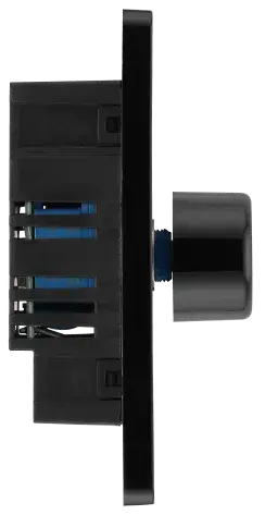 BG Evolve Matt Blue Screwless Single Trailing Edge Dimmer Switch PCDDB81B BG (British General)