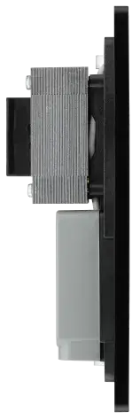 BG Evolve Matt Blue Screwless Dual Volt Shaver Socket PCDDB20B BG (British General)