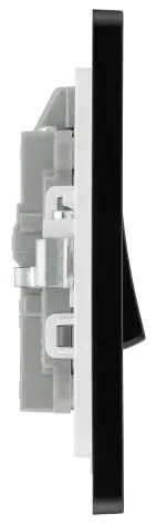 BG Evolve Matt Blue Screwless 20A Double Pole Switch + Neon PCDDB31B BG (British General)