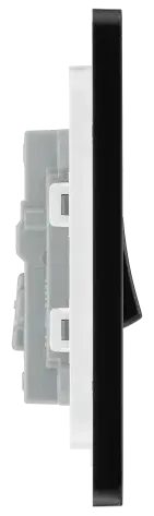 BG Evolve Matt Blue Screwless Intermediate Light Switch PCDDB13B BG (British General)