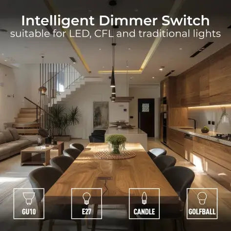 BG Evolve Matt Blue Screwless Single Trailing Edge Dimmer Switch PCDDB81B BG (British General)