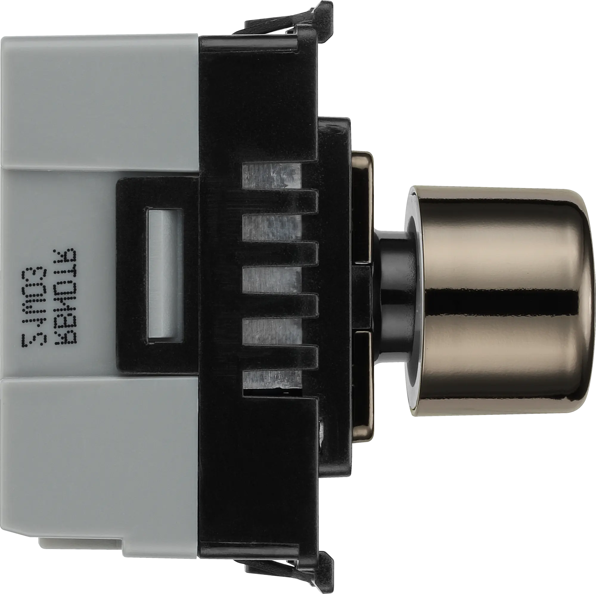 BG RBNDTR Black Nickel Single Trailing Edge Dimmer Module Grid Light Switch BG Nexus