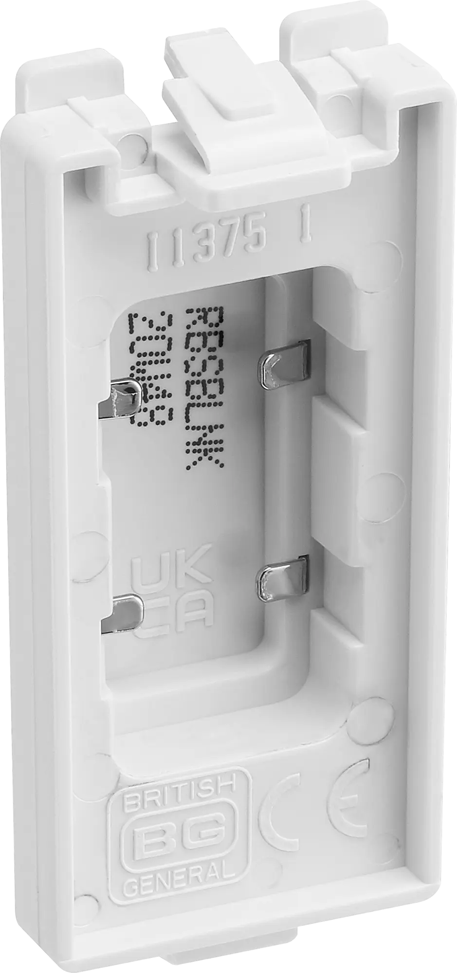 BG RBSBLNK Brushed Steel Grid Blank Switch BG Nexus