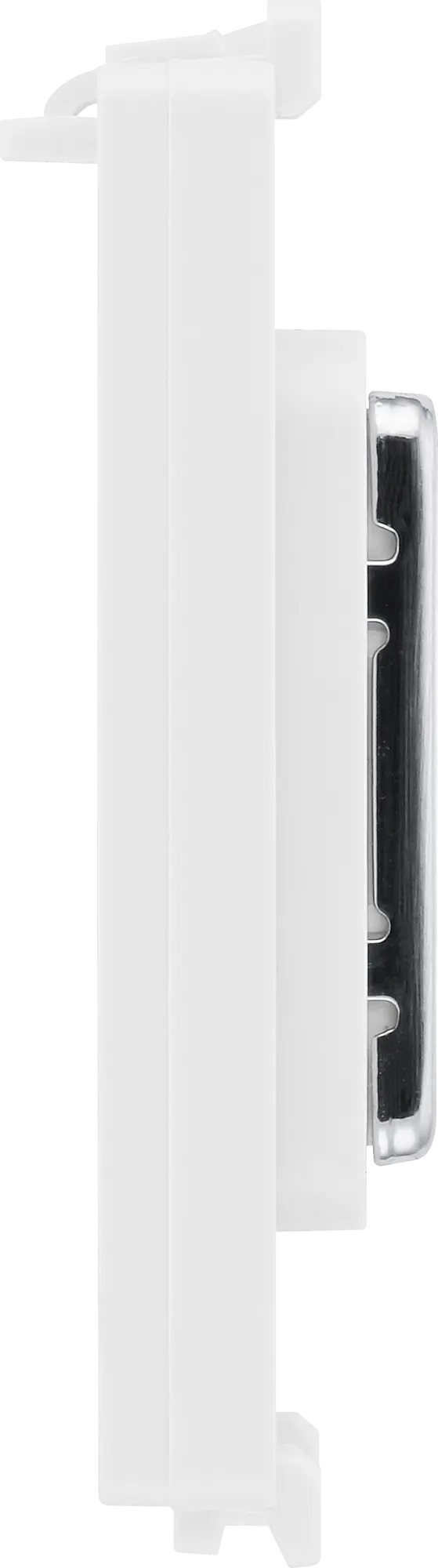 BG RBSBLNK Brushed Steel Grid Blank Switch BG Nexus