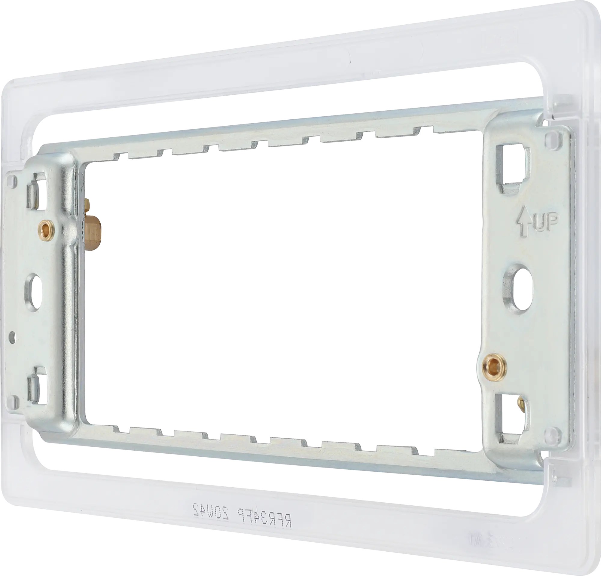 BG RFR34FP Screwless 3 & 4 Gang Grid Yoke Mounting Frame BG Nexus