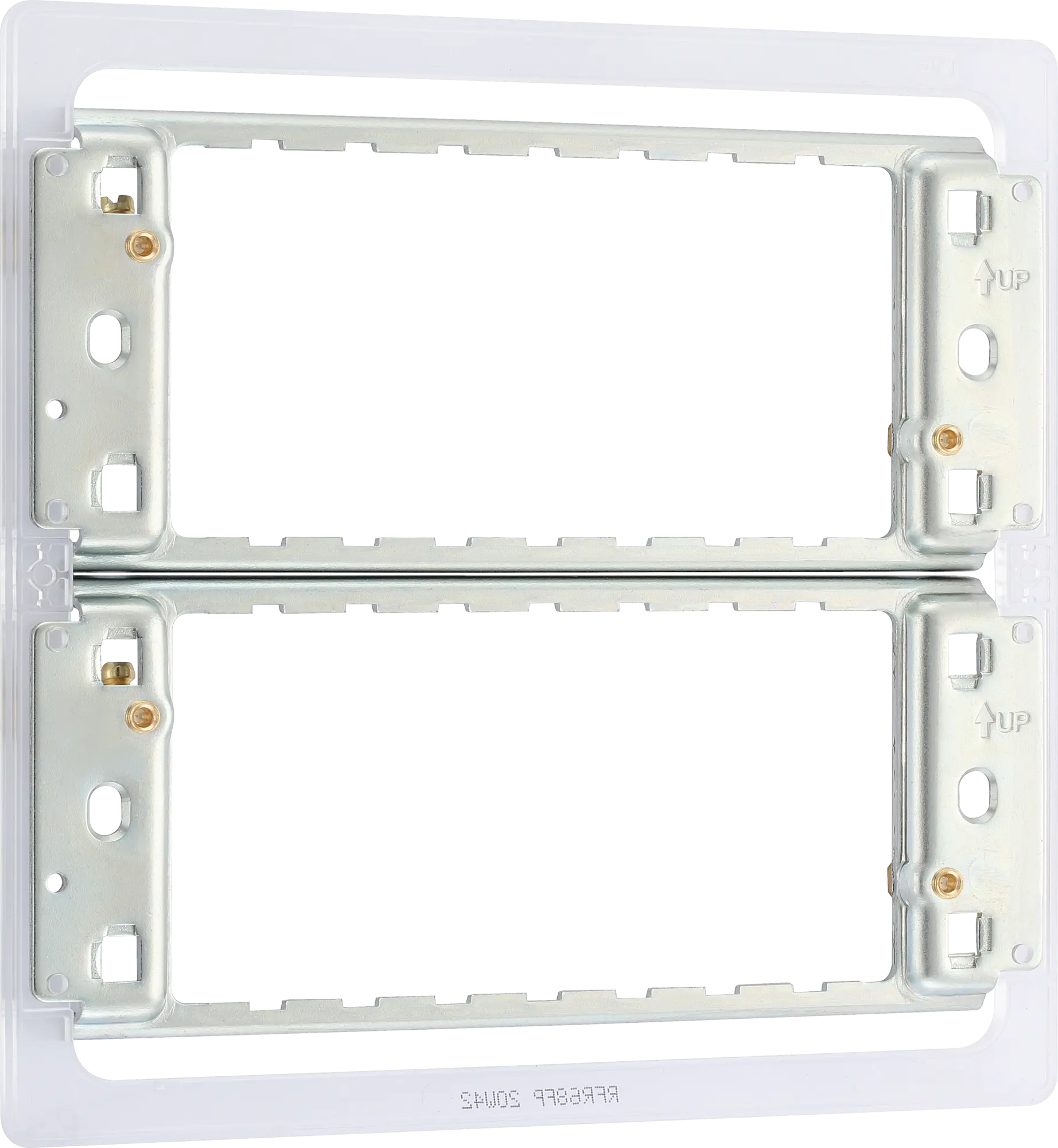 BG RFR68FP Screwless 6 & 8 Gang Grid Yoke Mounting Frame BG Nexus