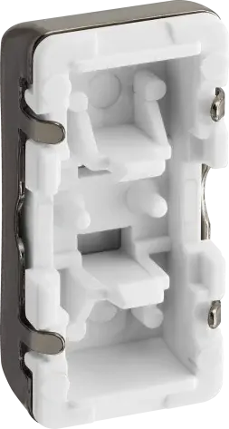 BG Black Nickel 20 Amp Double Pole Appliance Grid Switch Labelled Fridge Freezer -RRFFBN-01 BG Nexus