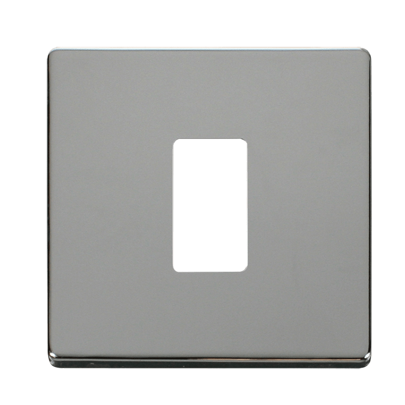 Click GridPro 1 Gang GridPro Frontplate - Polished Chrome – SCP20401CH