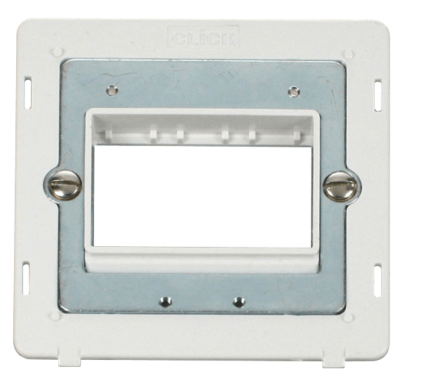 Click MiniGrid 1 Gang Plate Triple Aperture Insert - White – SIN403PW