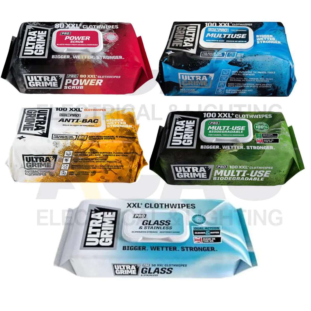 Uniwipe Cleaning Wipes – Power, Bio, Anti-Bac, Multi-Use & Glass Options Uniwipe