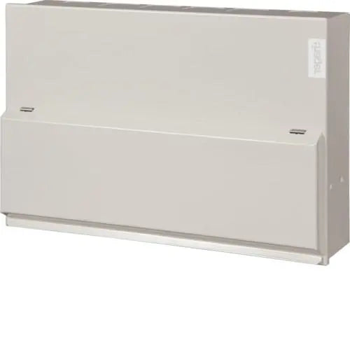 Hager 12 Way Main Switch Consumer Unit & Surge Protection 12 Way With SPD Switch Isolator - VML112SPD Hager