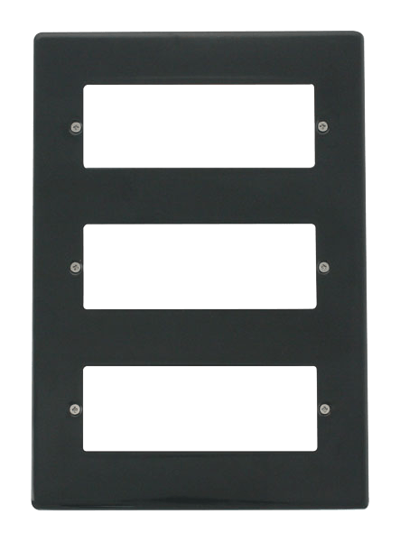Click MiniGrid 18 Gang Minigrid Front Plate - Anthracite Grey – VPAG518