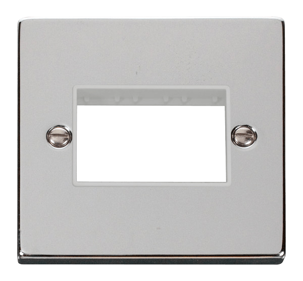 Click MiniGrid 1 Gang Plate Triple Aperture - White – VPCH403WH