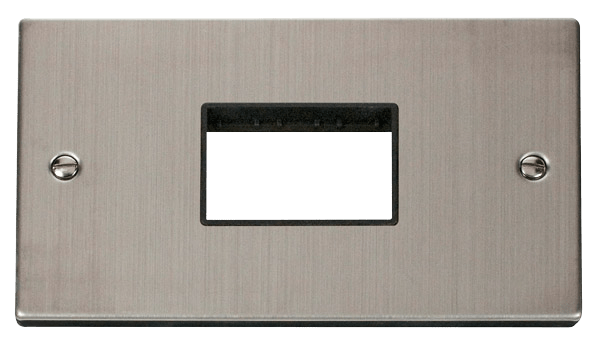 Click MiniGrid Double Minigrid Plate Triple Aperture - Black – VPSS432BK