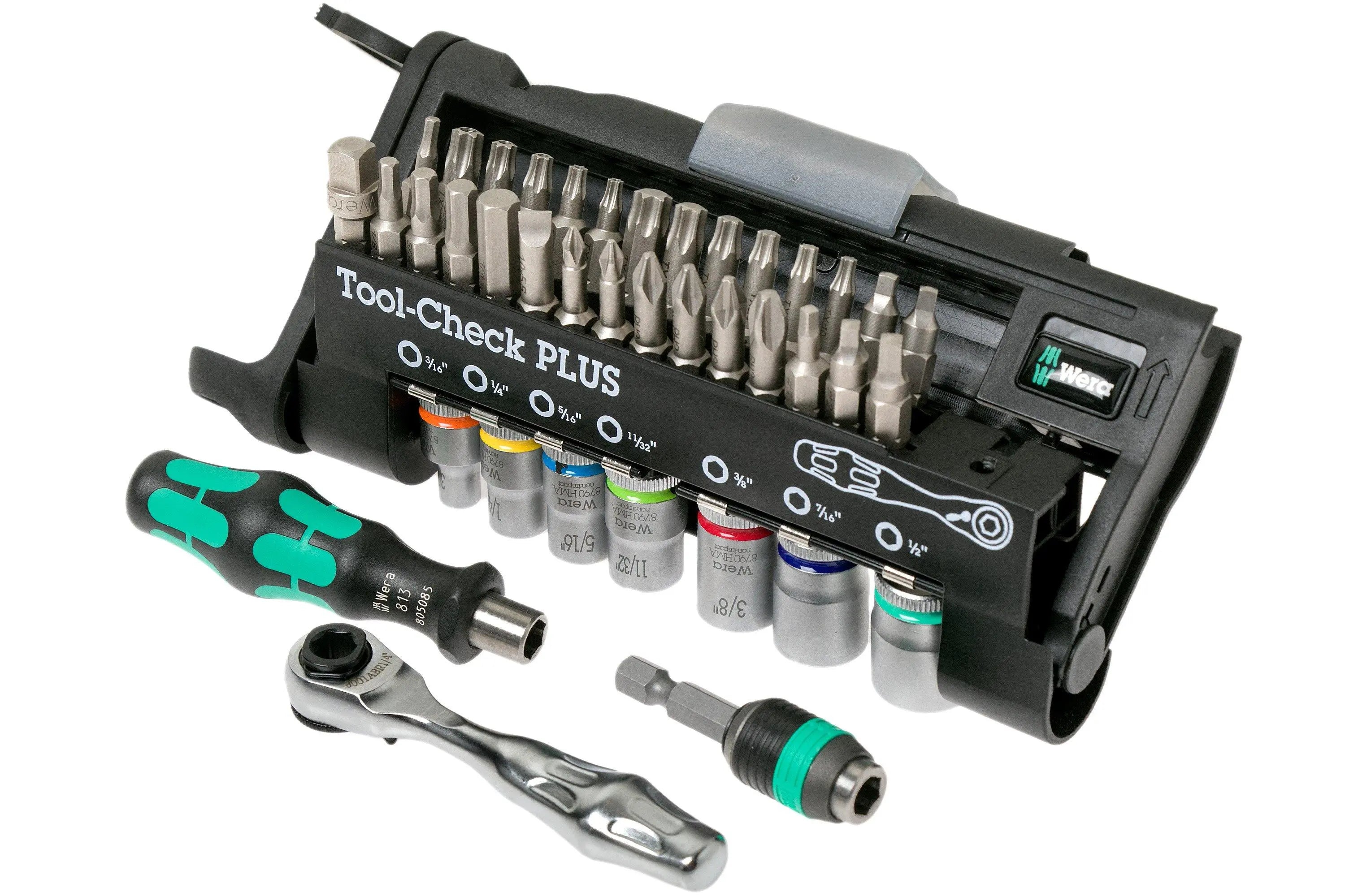 Wera Zyklop Interchangeable Tool-check Plus Ratchet, Socket & Bit Set 39 Pieces 05056490001 Wera