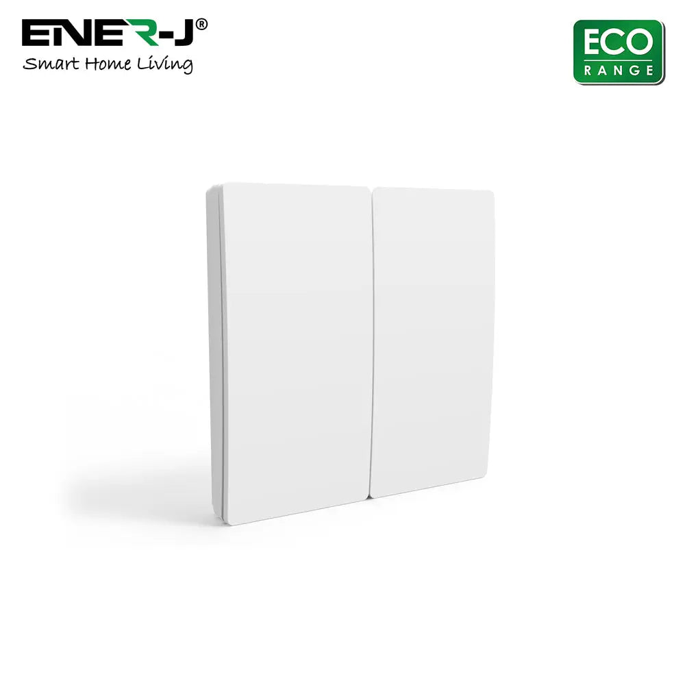 Kinetic Wireless Switch 2 Gang ECO RANGE IP67 - WS1051X ENER-J