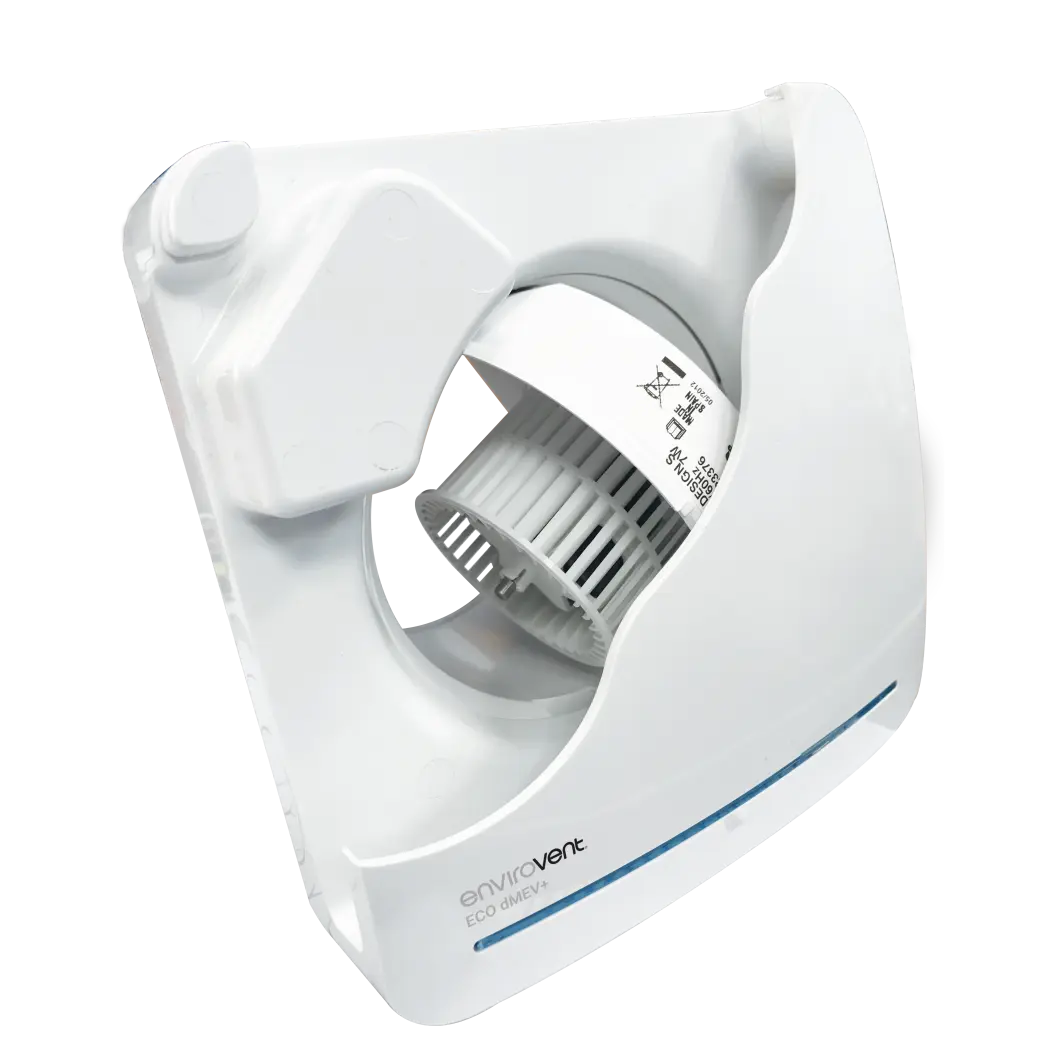 Envirovent ECO DMEV+HT Extractor Fan Adjustable Timer & Humidity Sensor EnviroVent