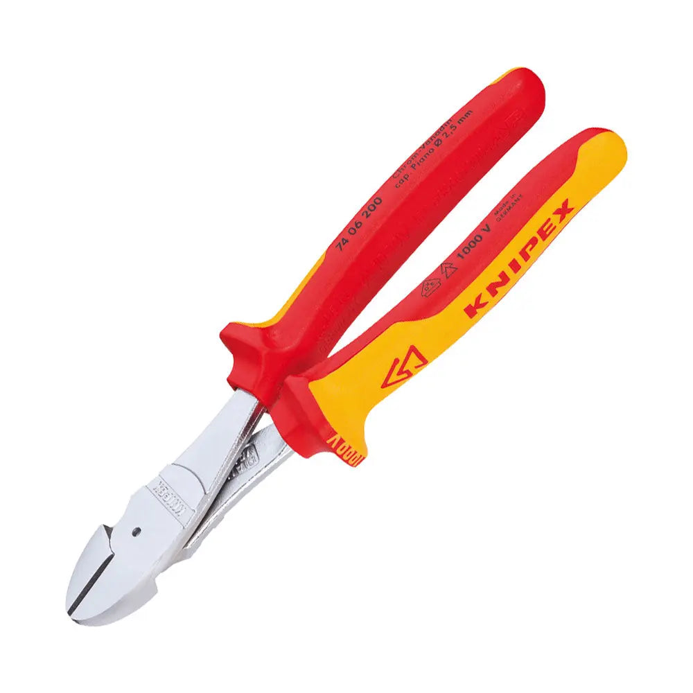 Knipex 74 06 200 VDE High Leverage Diagonal Cutter 200mm Knipex