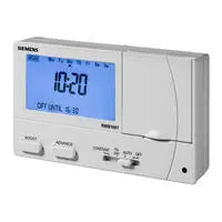Siemens RWB1007 Single Channel Timeswitch Room Thermostat Siemens