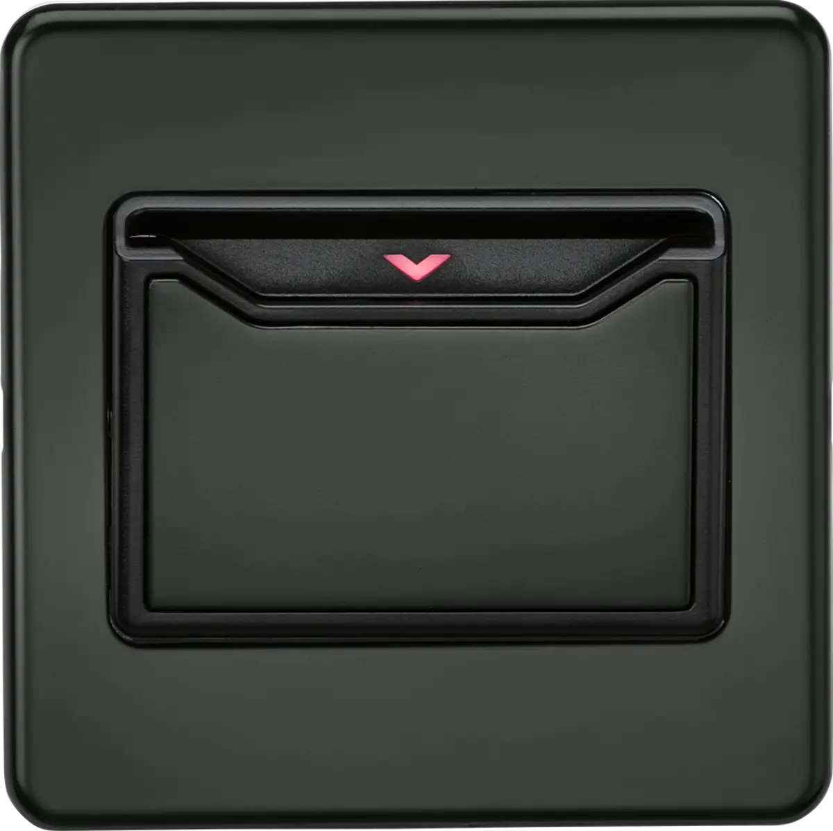 ML Knightsbridge Screwless 32A 1 Gang Key Card Switch - Anthracite ML Knightsbridge