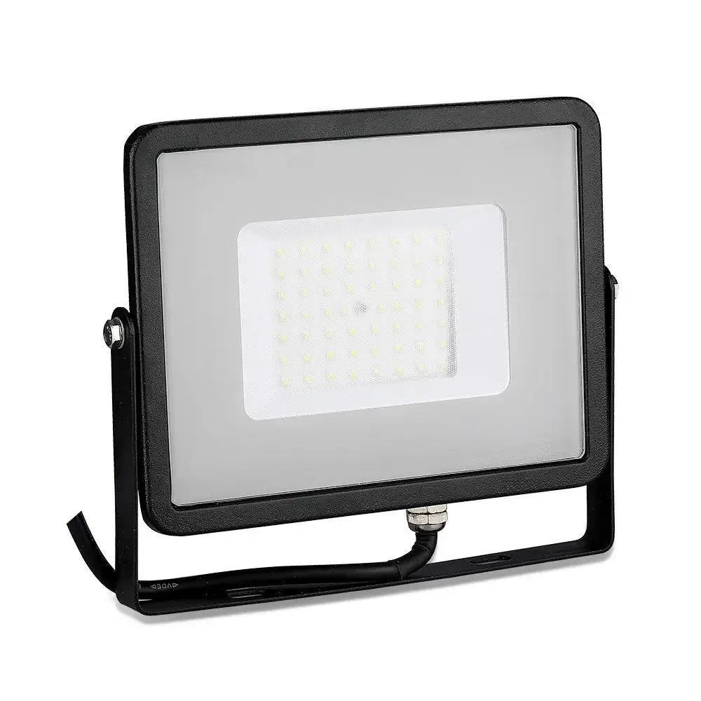 V-Tac 50W LED Floodlight Daylight Samsung Chip 6500K- Black V-TAC