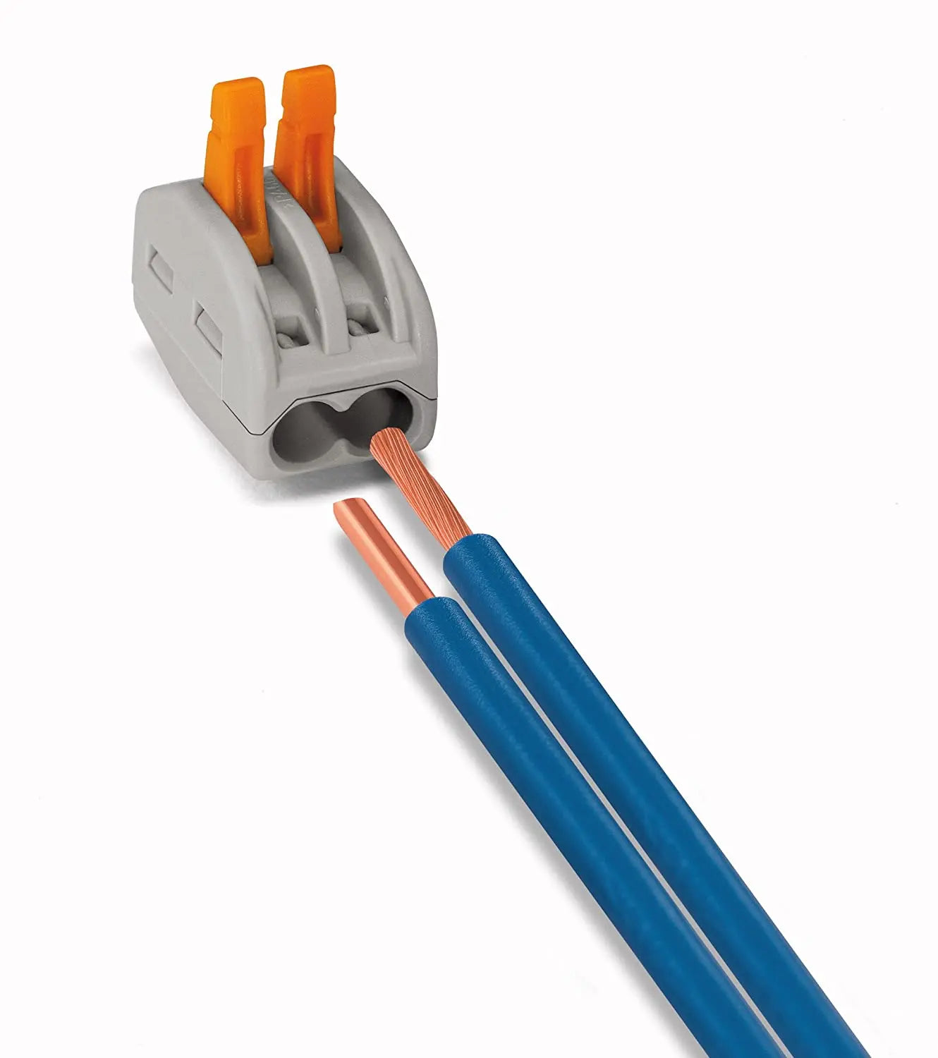 222-412 Wago 2x4mm Lever Connector (50 Box) WAGO