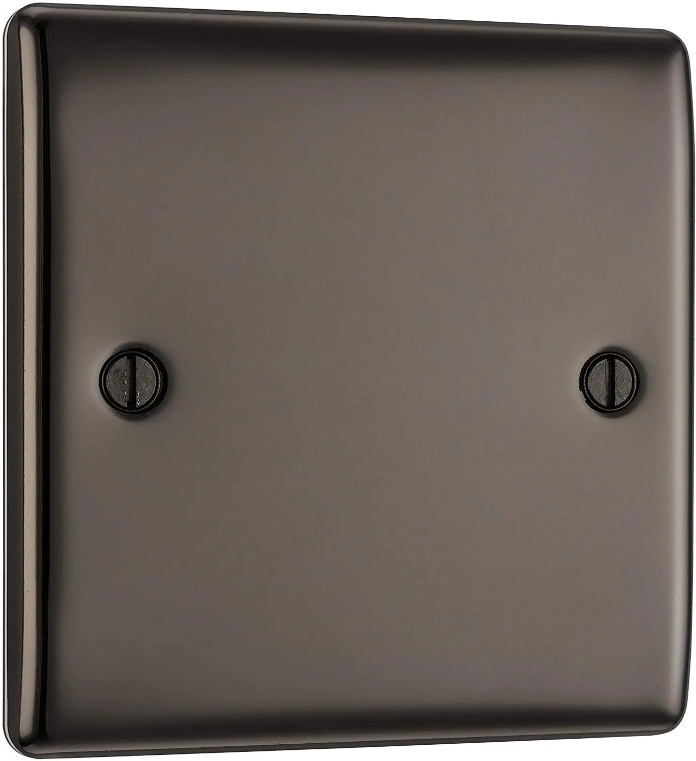 BG Nexus Metal Single Blanking Plate in Black Nickel - NBN94-01 BG (British General)