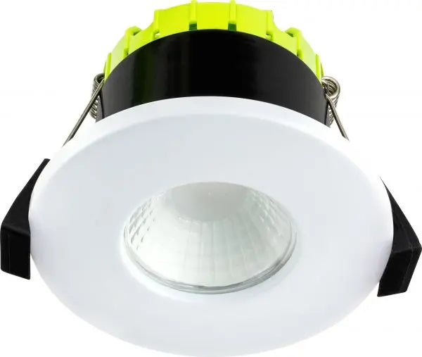 Luceco F Type Integrated Dimmable Fire Rated 6W IP65 Downlight White 600lm - 4000K BG (British General)