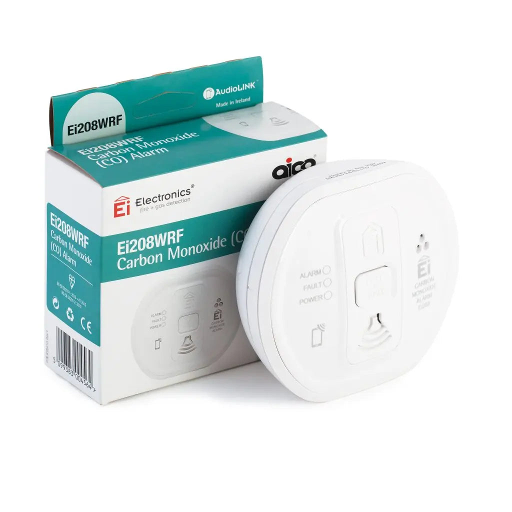 Aico Ei208WRF Radio Link 10 Year Life Lithium Battery Carbon Monoxide Alarm Aico