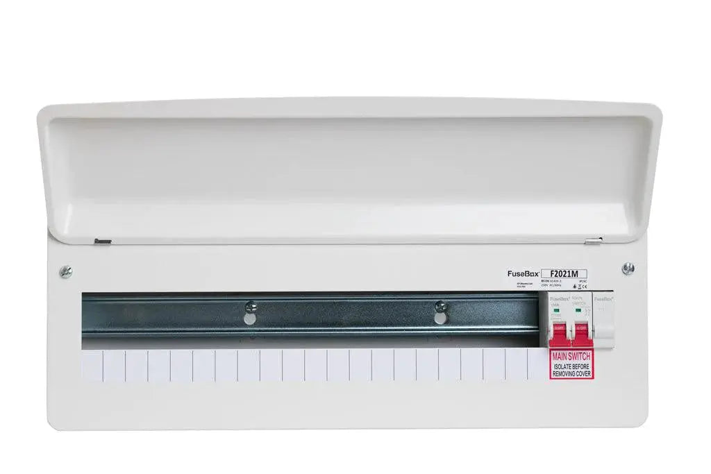 Fusebox 21 Way Mains Consumer Unit FuseBox