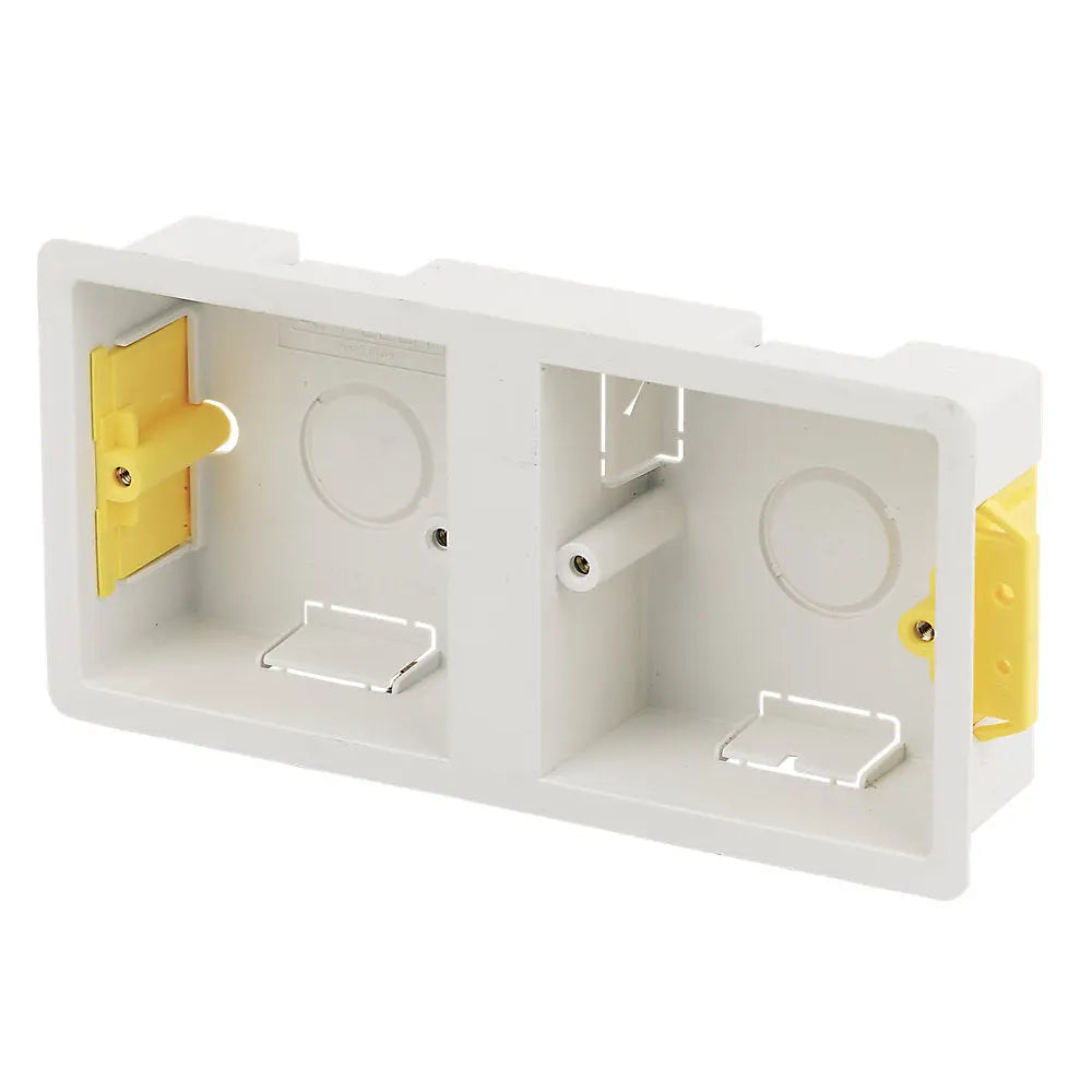 Appleby 35mm Dual Fast Fix Back Box Dry Lining Appleby
