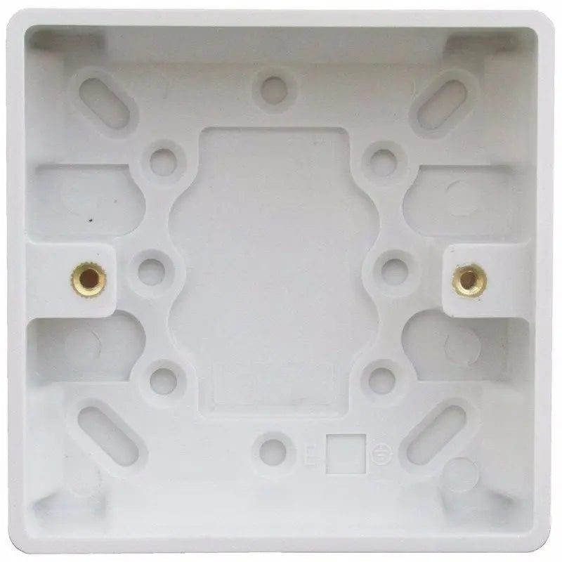 ESR S-Line Curved Edge 35mm Single Surface Mounting Pattress Box ESR S-Line