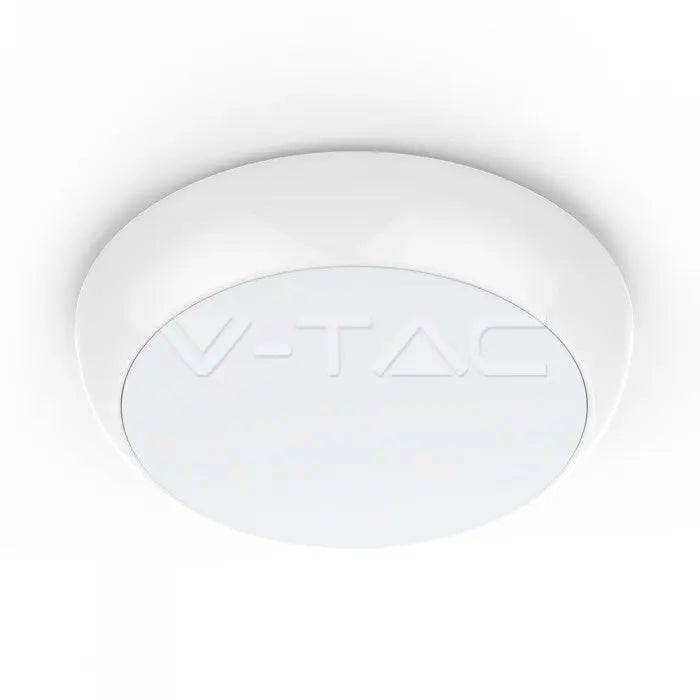 V-Tac 15 Watt LED Emergency Bulkhead with Microwave Sensor 4000K V-TAC