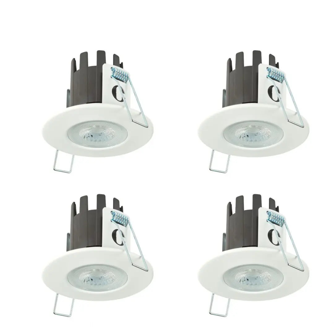 Collingwood H2 Lite 4000K Downlight with Matt White Bezel 4 Pack Collingwood