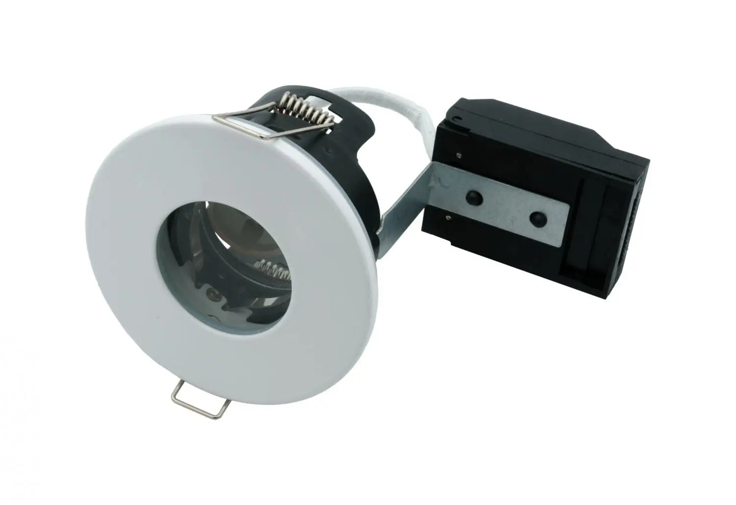 ELD - GU10 Fire Rated Shower Downlight in White LED lighting