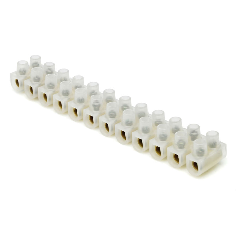 Terminal Block 60 Amp 12-Way Connector Strip - 60A12W